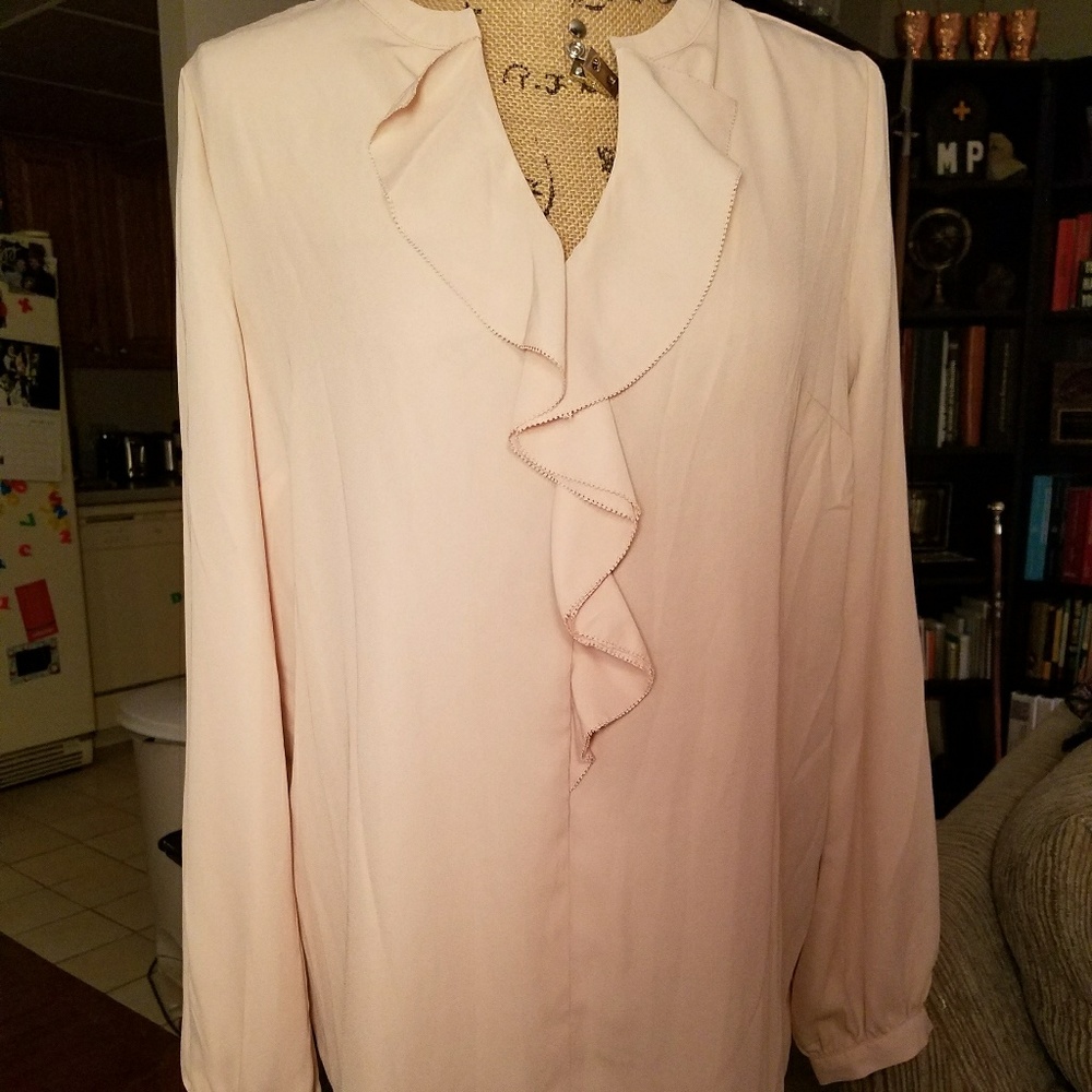 Light pink blouse